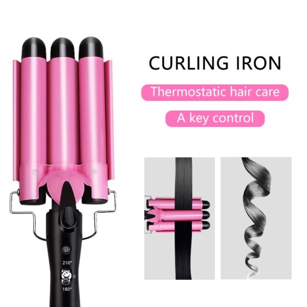 3D Ceramic Curling Iron