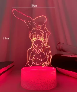 3D Illusion Led Nhentai Loli Lamp