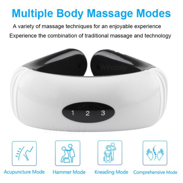 EMS Pulse Neckology Lymphvity Massager Set