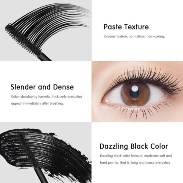 Waterproof Silk Fiber Thick Lengthening Mascara