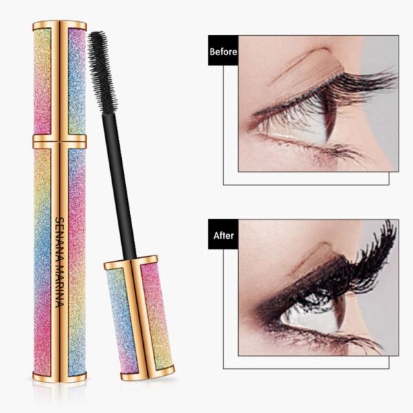 Waterproof Silk Fiber Thick Lengthening Mascara