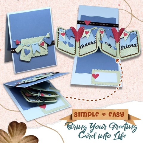 3D Pop Up Card DIY Set