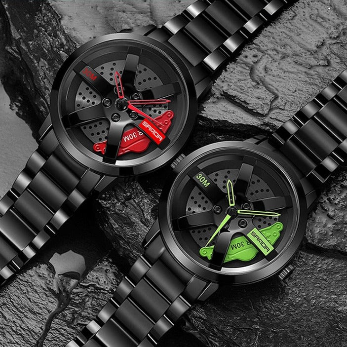 3D Wheel Brake Caliper Watch