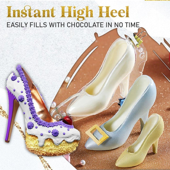 3D High Heel Chocolate Decor Mold