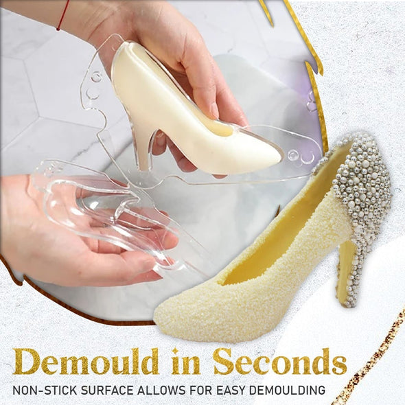 3D High Heel Chocolate Decor Mold