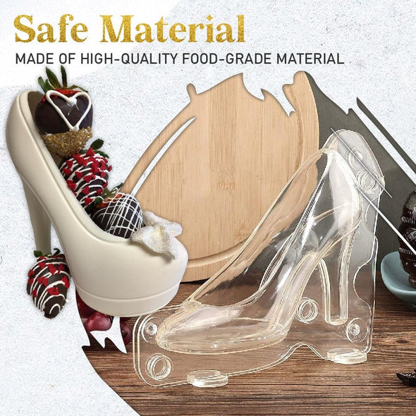 3D High Heel Chocolate Decor Mold