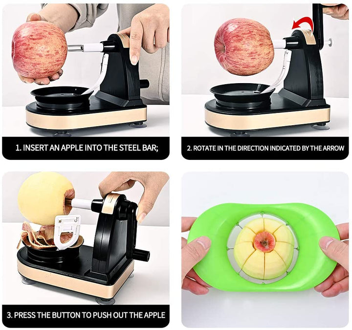 Rotary Apple Peeler Machine