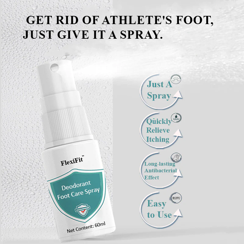 FlexiFit Deodorant Foot Care Spray