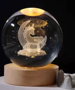 Glowing Crystal Ball Night Light