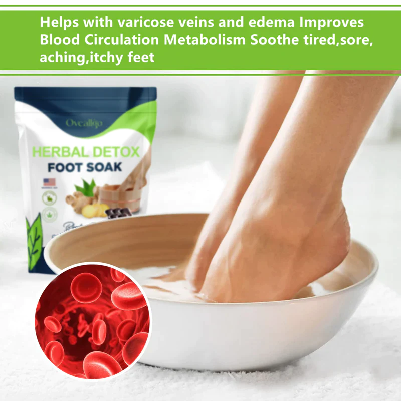 Oveallgo Herbal Detox Origin Foot Soak Beads