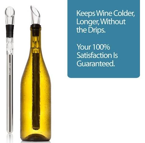 Wine Chiller Stick With Wine Pourer