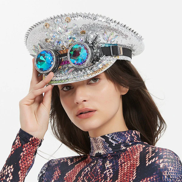 HatLuxe SparkleGlam SoloParty Hat