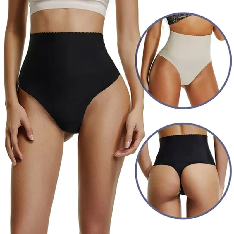 Tummy Control Thong  Peachy Shapewear