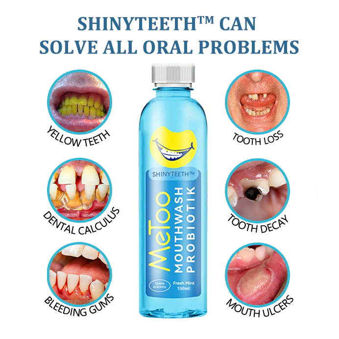 Shinyteeth Dentist Formulated Oral Rinse