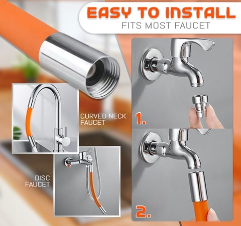 Household Flexible Water Tap Extender