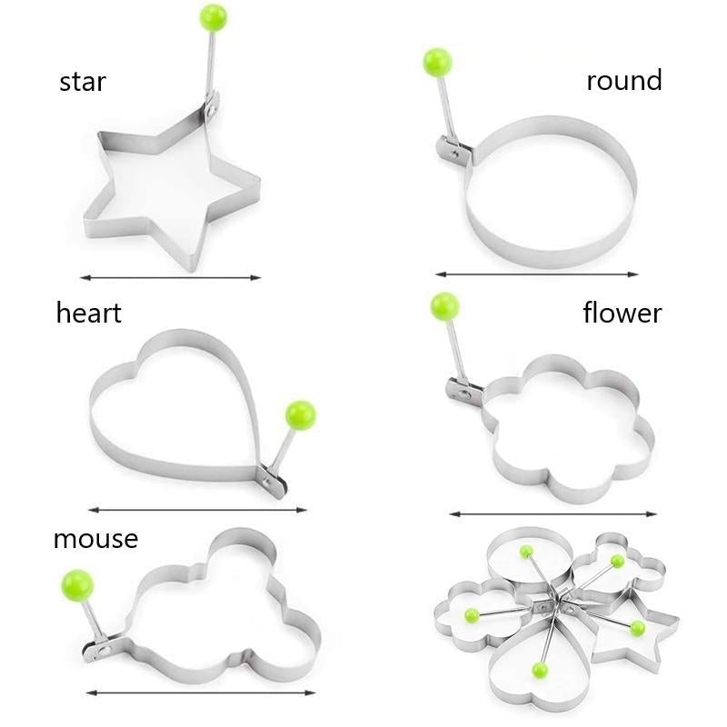 Stainless Steel Fried Egg Molds