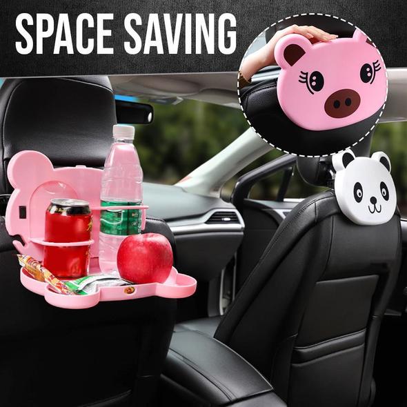 Car Back Seat Foldable Organizer Tray