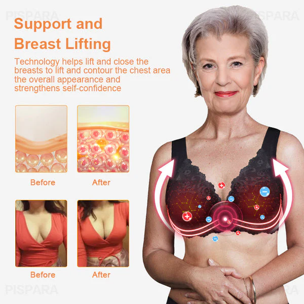 LuckySong Ion Lifting Correction Lymphvity Detoxification Bra