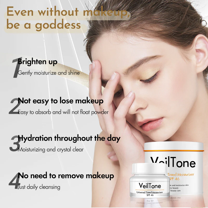 VeilTone Universal Tinted Moisturizer SPF 46