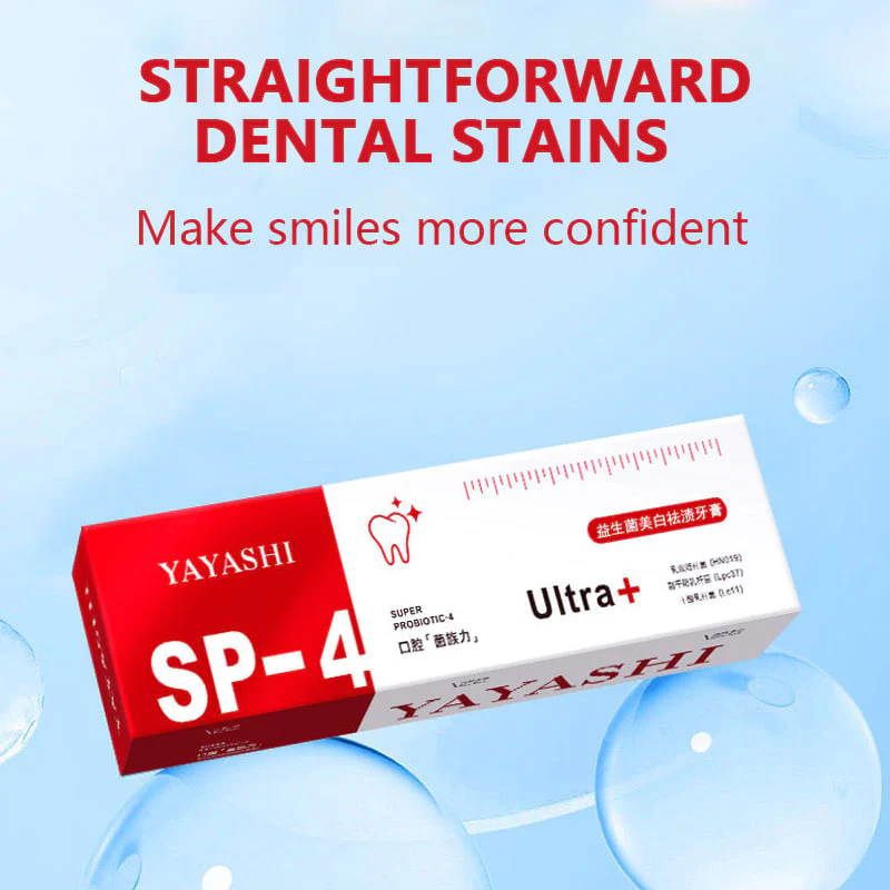 YAYASHI SP-4TM Probiotic Whitening Toothpaste