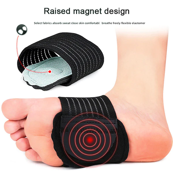 Salis Bubbling Spring Acupoint Magnetic Therapy Massage Weight Loss Forefoot Pad