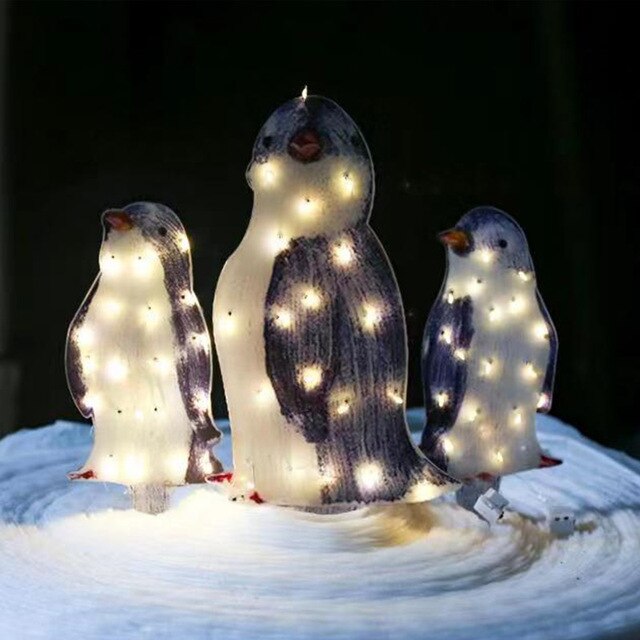 Light Up Penguin Christmas Decoration