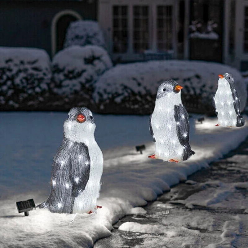 Light Up Penguin Christmas Decoration