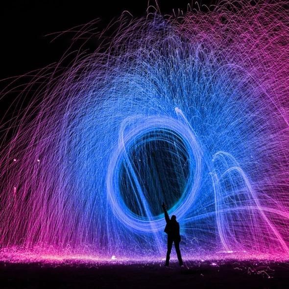 3rd Gen Rainbow Steel Wool Photography Tool