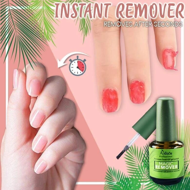 Magic Bursting Instant Nail Polish Remover