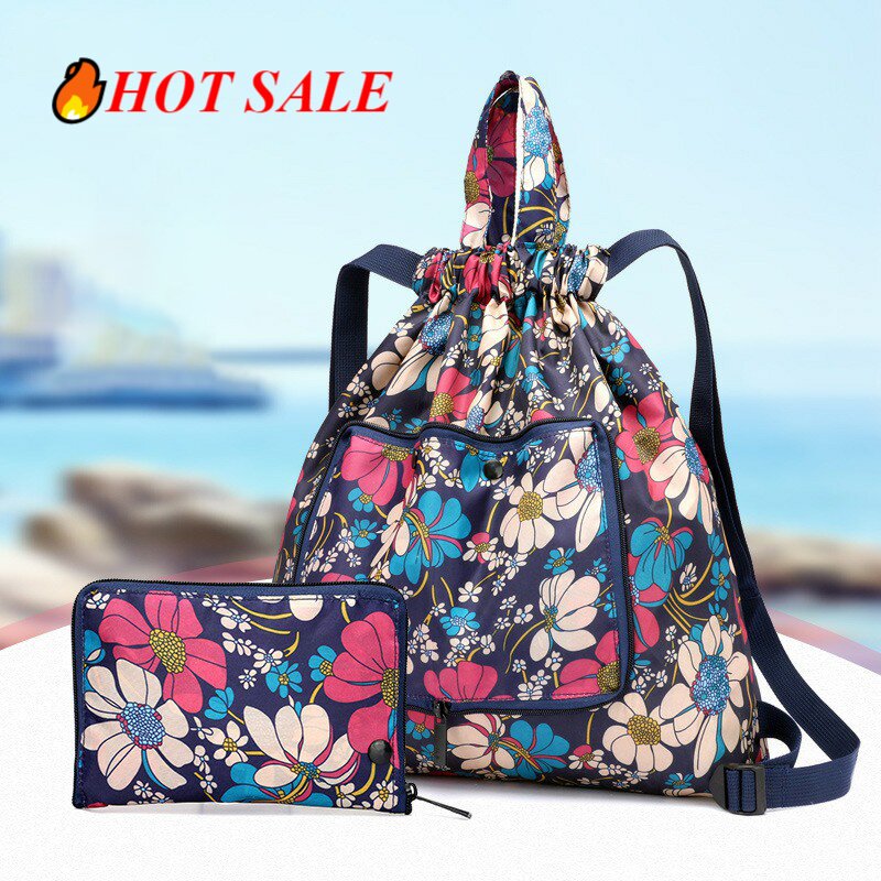 (Mothers Day Sale-)  Foldable Large Capacity Travel Backpack