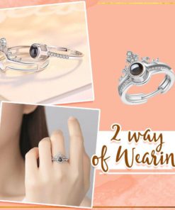 Ms.Sercet 2 in 1 Love Ring and Bracelet