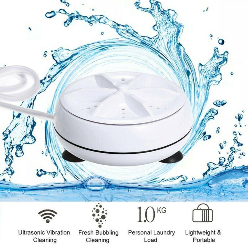 Ultrasonic Mini Portable Turbo Washing Machine