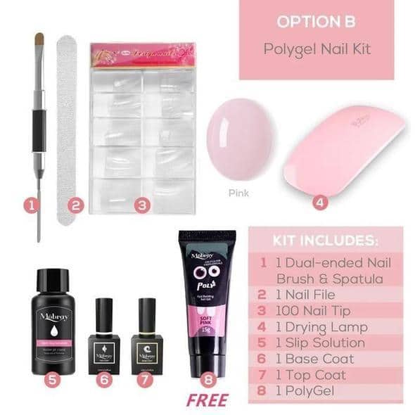 PolyGel Nail Extension Kit