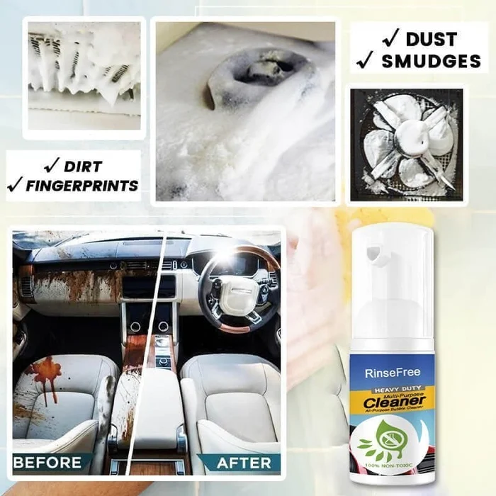 Powerful Stain Removing Foam Cleaner