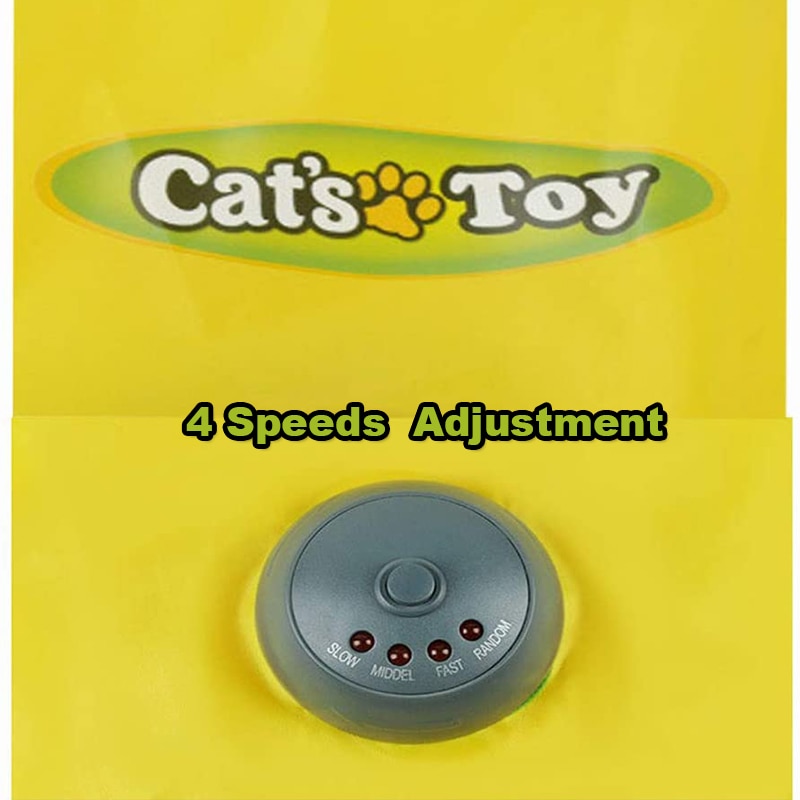 4 Speeds Smart Cat Toy