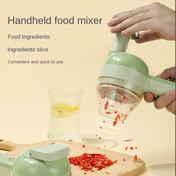 4 in 1 Handheld Electric Vegetable Slicer