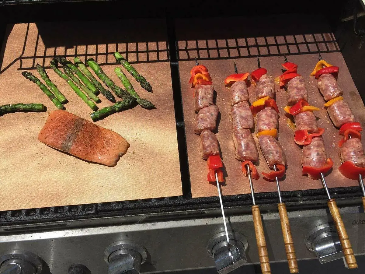 Non Stick Copper Grill Mats