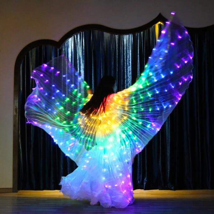 Color LED Light Up Wings