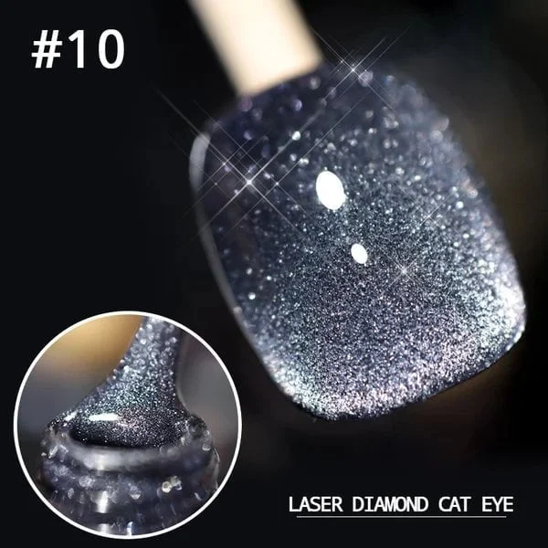 Laser Diamond Cat Eye Nail Polish