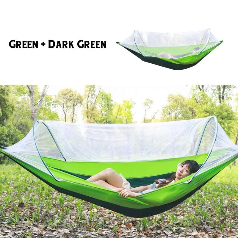 Portable Outdoor Mosquito Parachute Hammock