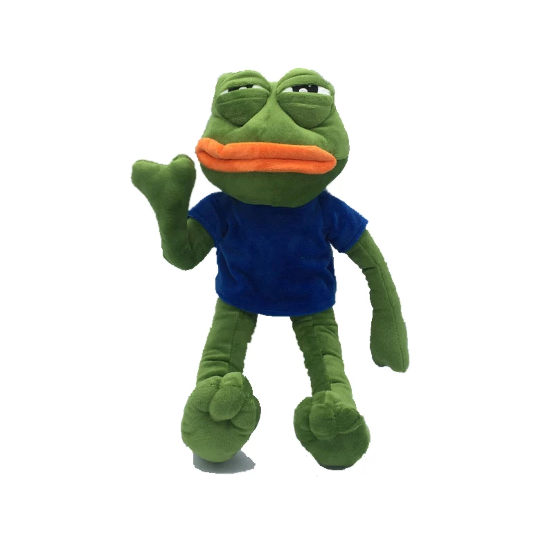 45cm Sad Frog Doll Plush Toy