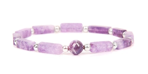 Amethyst Bead Bracelet