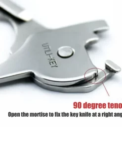 6-in-1 Multi-Functional Keychain Multi Tool