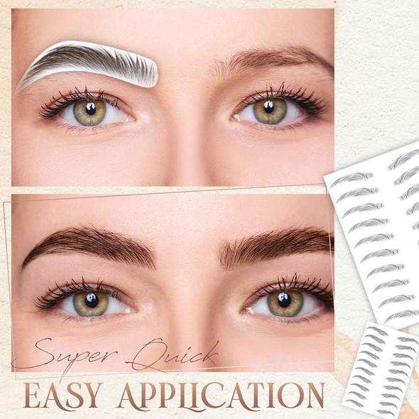 4D Ultra Eyebrow Tattoo Stickers