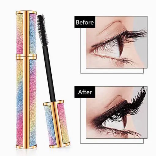 4D Vivid Galaxy Waterproof Silk Fiber Thick Lengthening Mascara