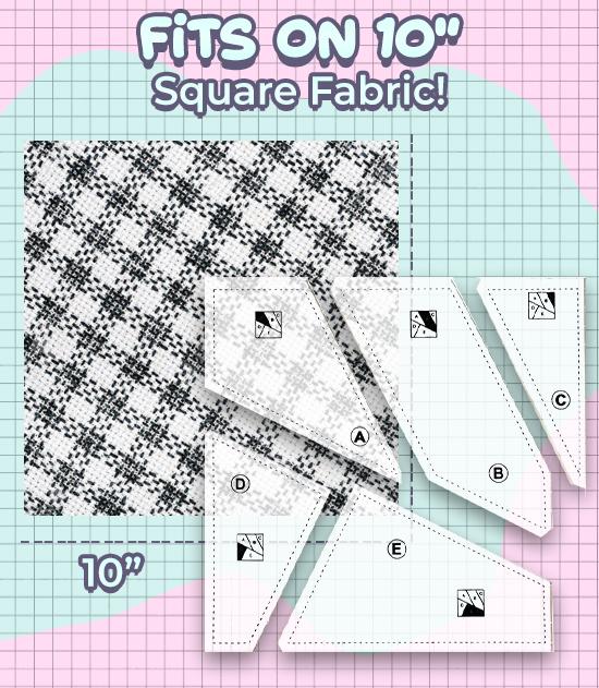 Creative Quilting Cutting Template