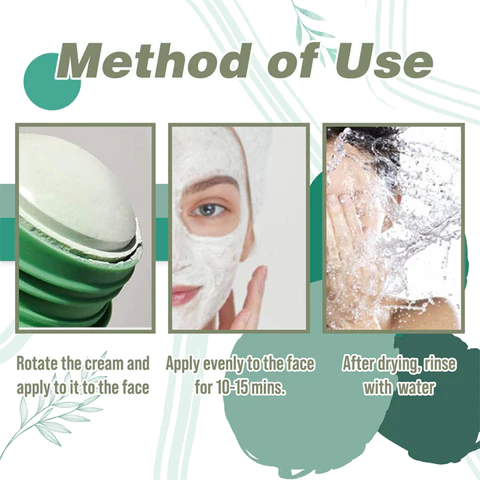 Hot Sale  Poreless Deep Cleanse Green Tea Mask