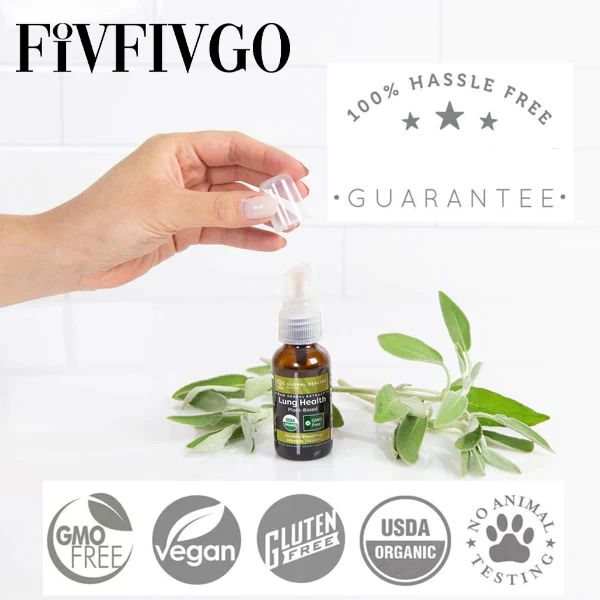 Fivfivgo Natural Herbal Spray for Lung and Respiratory Support