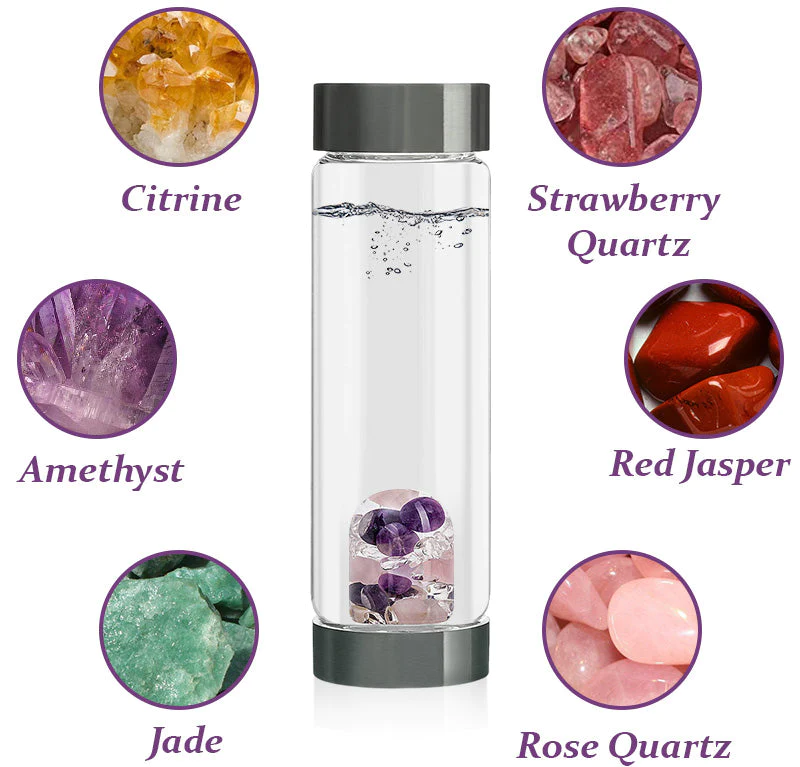 GemSlim Energy Crystal Water Bottle