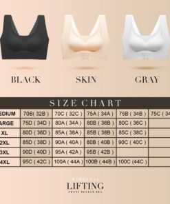 Wireless Lifting Front Buckle Bra